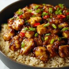 One-Pan Bold Honey BBQ Chicken Rice Recipe