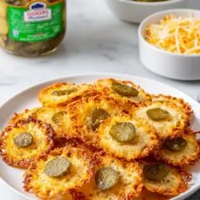 Pickle Cheese Chips with Ranch Dipping Recipe