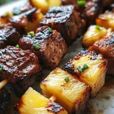 Pineapple BBQ Pork Skewers: A 15-Minute Grilling Dream Recipe