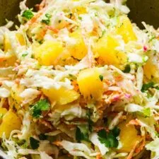 Pineapple Coleslaw