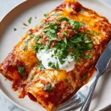 Queso Chicken Enchiladas Recipe