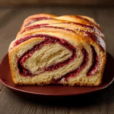 Raspberry Swirl Brioche Loaf Recipe