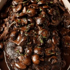 Red Wine Mushroom Sauce Recipe