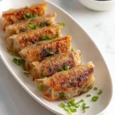 Rice Paper Dumplings with Crispy Pan-Fry and Spicy Dipping Sauce Recipe