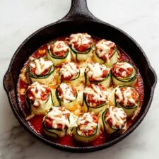 Ricotta Stuffed Zucchini Involtini Recipe