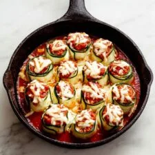 Ricotta Stuffed Zucchini Involtini Recipe