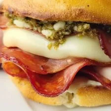 Salami, Ham, and Pepperoni Sandwiches in the Air Fryer