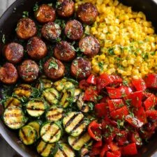 Sausage and Veggies Skillet – 30-Minute One-Pan Meal Recipe