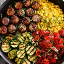 Sausage and Veggies Skillet – 30-Minute One-Pan Meal Recipe