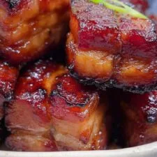 Savory Honey Glazed Pork Belly