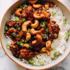 Slow Cooker Cashew Chicken Recipe