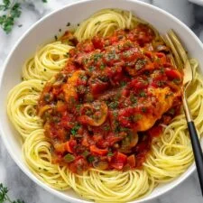 Pollo alla cacciatora a cottura lenta