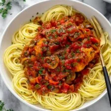 Pollo alla cacciatora a cottura lenta