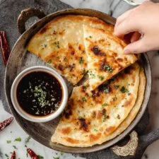 Smashed Pork Dumpling Tacos with Soy Dipping Sauce Recipe
