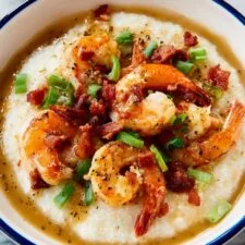 Southern Shrimp and Cheesy Grits with Cajun Seasoning Recipe