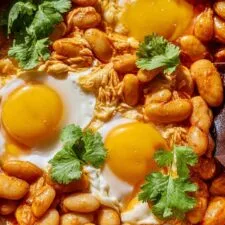 Spanish Beans & Eggs