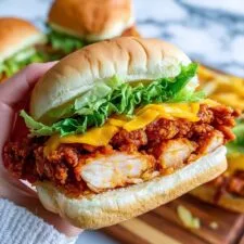 Spicy Crispy Chicken Burger Recipe