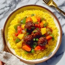 Sweet and Sour Meatballs Recipe