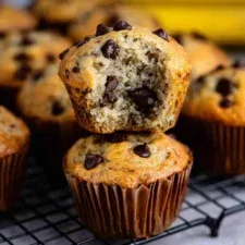 Banana Chocolate Chip Muffins