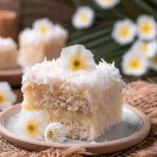 Torta al cocco senza cottura