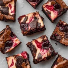 Raspberry Cheesecake Brownies