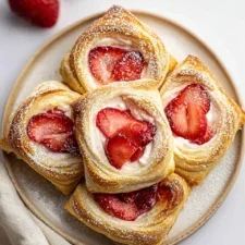 Strawberry Cream Cheese Danish