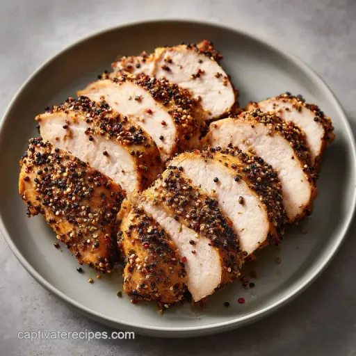 Pollo al pepe nero, intenso e saporito