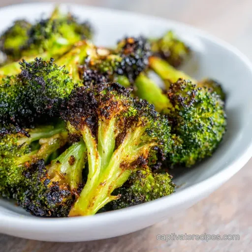 Roasted Broccoli: Crispy and Caramelized