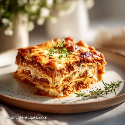 Easy Homemade Lasagna: Beef and Ricotta