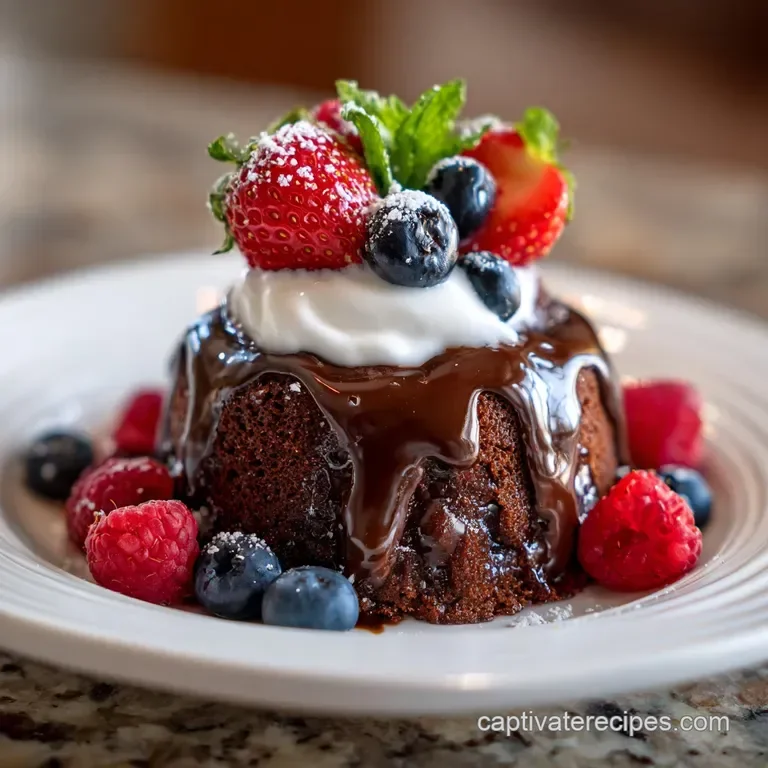 Chocolate Pudding Cake: Rich and Moist
