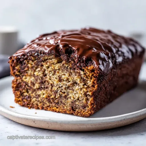 Banana Chocolate Snack Cake: Ultra Moist
