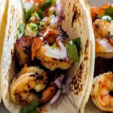 Bobby Flay-Inspired Grilled Chicken or Beef Tacos