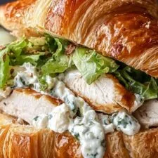 Chicken Caesar Croissant Sandwich: The Ultimate Flavor Upgrade