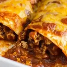 Enchiladas fáciles de pollo o ternera picados: guía para principiantes de la reconfortante cocina Tex-Mex
