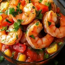 Cocktail de crevettes à l’avocat