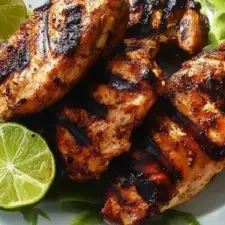 Pollo messicano alla griglia con lime