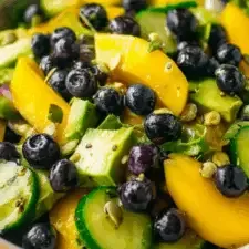 Mango Cucumber Salad with Blueberries and Avocado: A Fresh Twist on Summer Flavors