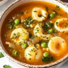 Sopa de conchas mexicana