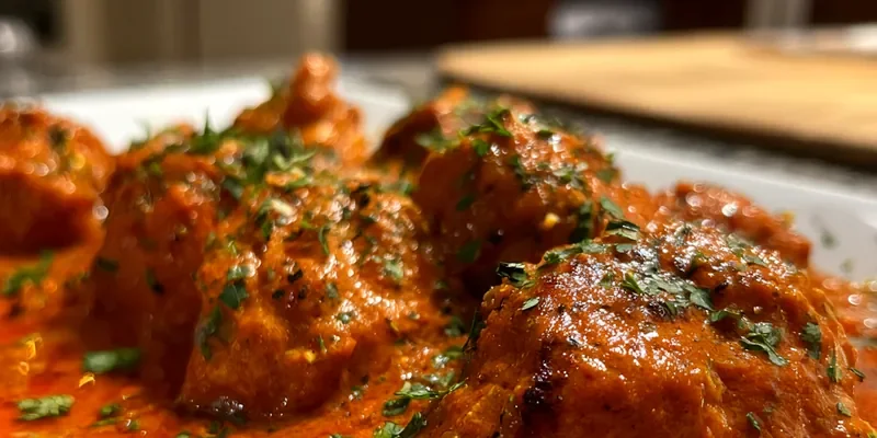 Poulet tikka masala