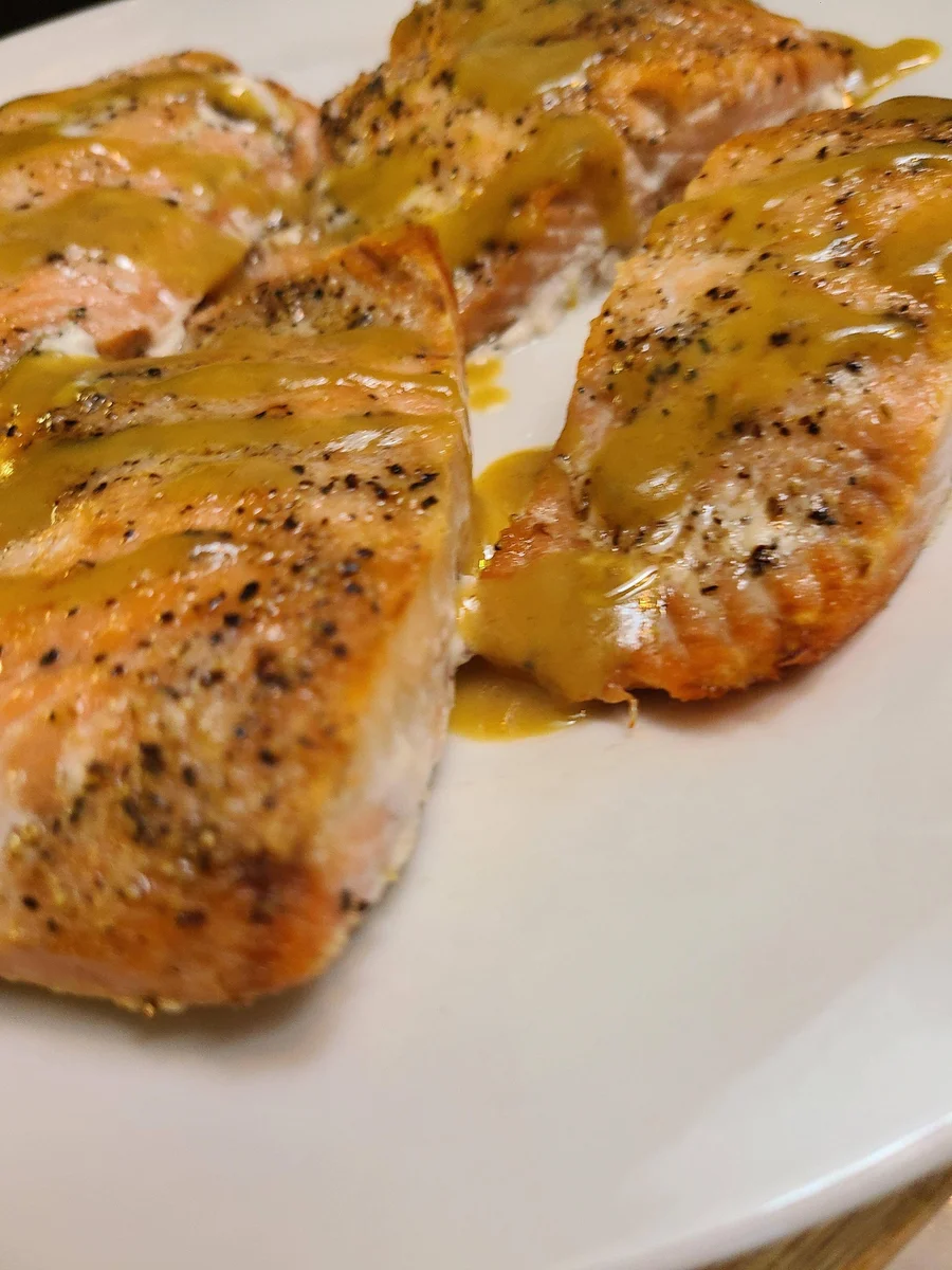 Salmon Honey Mustard