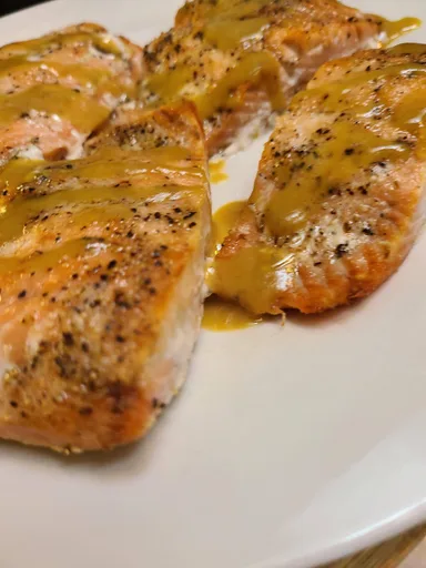 Salmon Honey Mustard