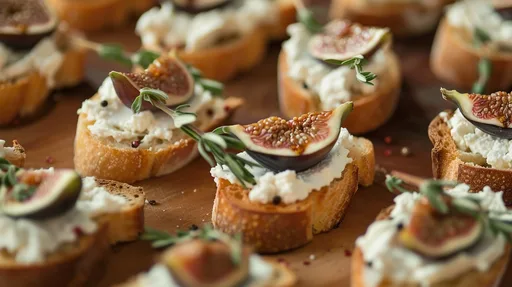 Fig Goat Cheese Crostini