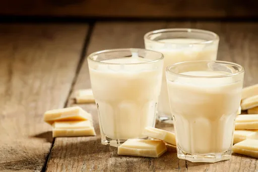 Mousse au chocolat blanc