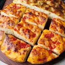 Focaccia Pugliese (focaccia with potato)