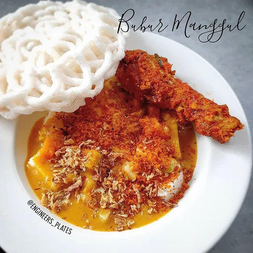 Chicken congee (Bubur Ayam)