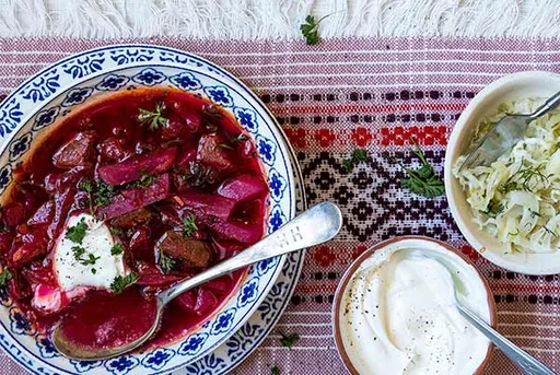 Sauerkraut Borscht