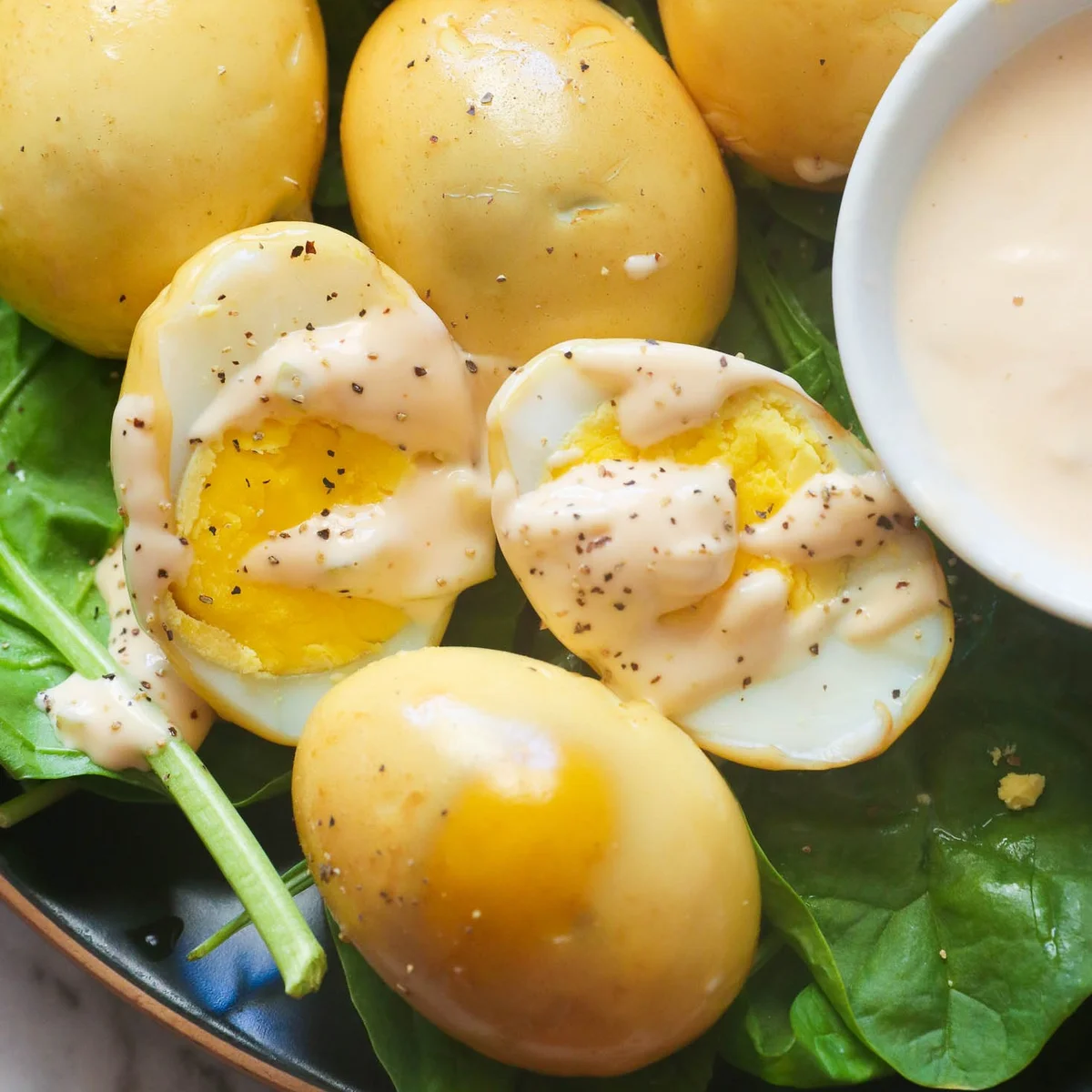 Smoked Eggs