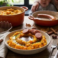 Pumpkin stamppot