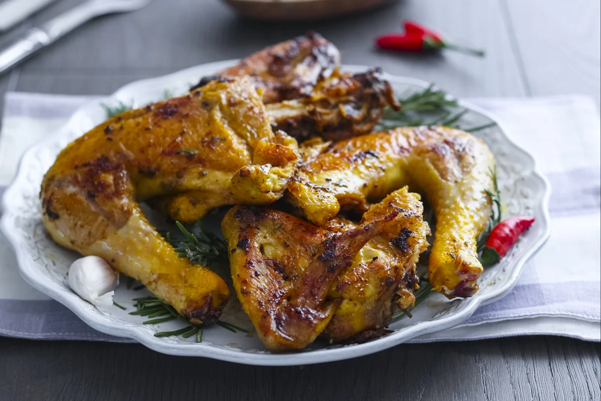 Pollo a la diavola