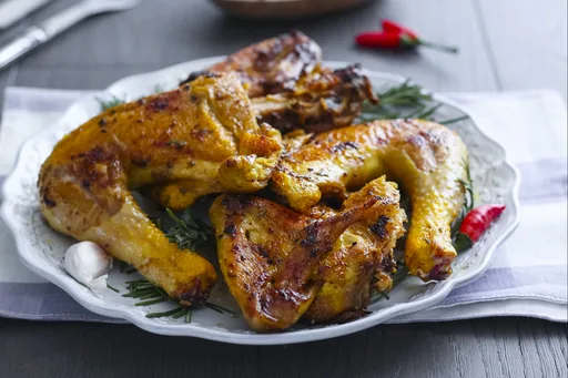 Pollo a la diavola
